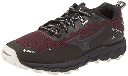 Mizuno Wave Daichi 6 GTX, Zapatillas para Carreras de montaa Mujer, Fudge Platinumgold Negro, 39 EU