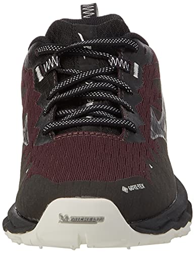 Mizuno Wave Daichi 6 GTX, Zapatillas para Carreras de montaña Mujer, Fudge Platinumgold Negro, 37 EU