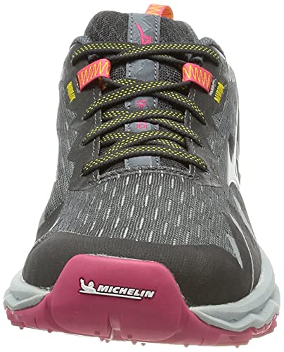 Mizuno Wave Daichi 6, Zapatillas de Trail Running Mujer, Turbulence/Antarctica/Obsidian, 38 EU