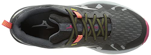 Mizuno Wave Daichi 6, Zapatillas de Trail Running Mujer, Turbulence/Antarctica/Obsidian, 38 EU