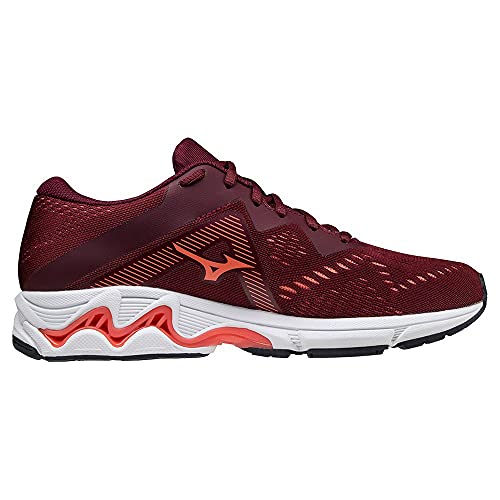 Mizuno Wave Equate 5, Zapatillas de Running Mujer, TawnyPort/LivingCoral/EPrimrose, 36.5 EU