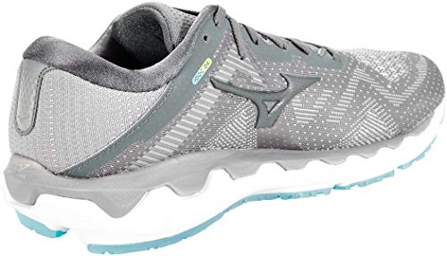 Mizuno Wave Horizon 4, Zapatillas para Correr Mujer, Fgray Castlerock Scubabl, 43 EU