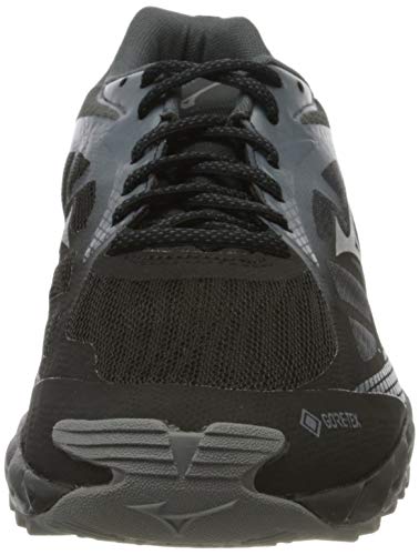 Mizuno Wave Ibuki 2 Gtx, Zapatillas de Running para Hombre, Negro (Black/Quiet Shade/Dark Shadow 34), 44.5 EU