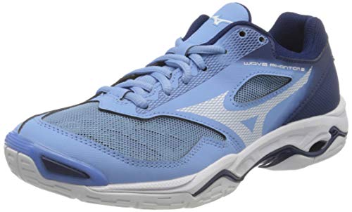 Mizuno Wave Inspire 16, Zapatillas Mujer, Dellarblue/White/2768c, 44 EU