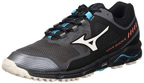 Mizuno Wave Inspire 16, Zapatillas Mujer, Magnet/Cgray/Scuba Blue, 42.5 EU