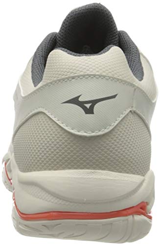 Mizuno Wave Inspire 16, Zapatillas Mujer, Whtsand/Qshade/Fusionc, 43 EU