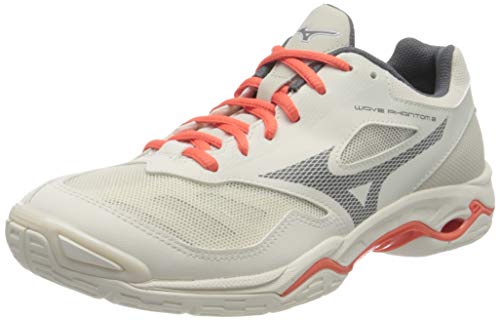 Mizuno Wave Inspire 16, Zapatillas Mujer, Whtsand/Qshade/Fusionc, 43 EU