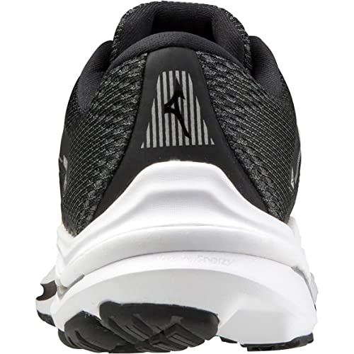 Mizuno Wave Inspire 17 D, Zapatillas para Correr Mujer, Black/Lunar Rock/Black, 37 EU