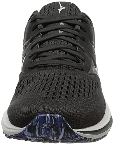 Mizuno Wave Inspire 17, Zapatillas de Running Hombre, BlackenedPearl/10077C/VioletBlue, 42.5 EU