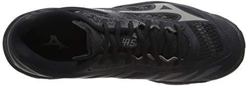 Mizuno Wave Lightning Z5, Zapatillas de Voleibol Unisex Adulto, Negro Negro Met Shadow Dark Shadow 97, 43 EU