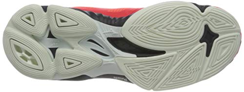 Mizuno Wave Lightning Z6 Mid, Zapatillas de vleibol Unisex Adulto, Ignitionr Blanco Bitoblue, 46 EU