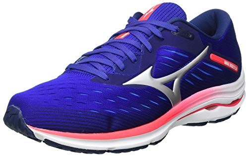 Mizuno Wave Lightning Z6, Zapatillas Hombre, Rbluec/Artic Ice/Diva Pink, 47 EU