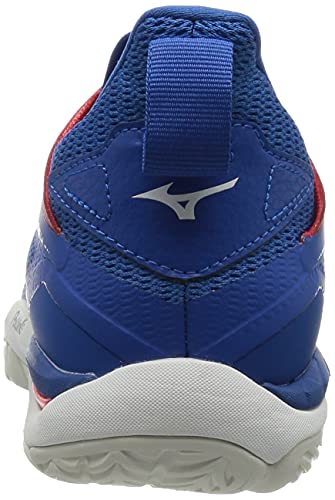 Mizuno Wave Mirage 4, Zapatillas Deportivas Unisex Adulto, FrenchBlue/White/IRed, 40.5 EU