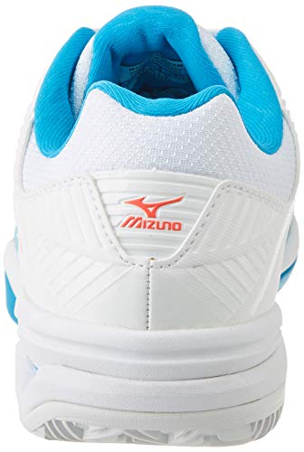 Mizuno Wave Mujin 5, Zapatillas de Trail Running Mujer, Black Black Glacier Gray Hot Coral 31, 38.5 EU