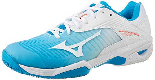 Mizuno Wave Mujin 5, Zapatillas de Trail Running Mujer, Black Black Glacier Gray Hot Coral 31, 38.5 EU