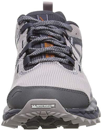 Mizuno Wave Mujin 6, Zapatillas de Running para Asfalto Mujer, Gris (Cloudburst/Pscope/10135 C 36), 36.5 EU