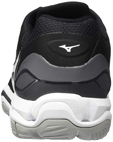 Mizuno Wave Mujin 7, Handball Shoe Hombre, Black/White/Ebony, 44 EU