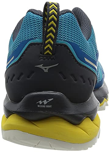 Mizuno Wave Mujin 7, Zapatillas para Carreras de montaa Hombre, Mykonosb Blancanieves Sblue, 40 EU