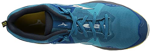 Mizuno Wave Mujin 7, Zapatillas para Carreras de montaa Hombre, Mykonosb Blancanieves Sblue, 42 EU