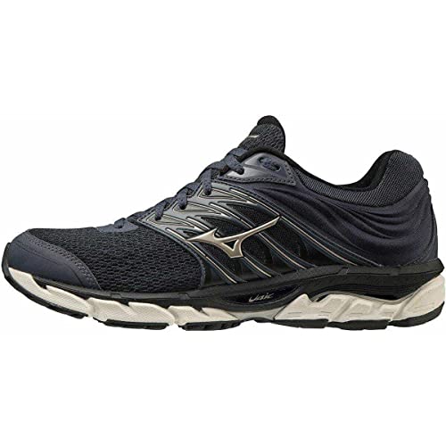 Mizuno Wave Paradox 5, Zapatillas de Running Hombre, IndiaInk/PGold/SnowWhite, 42.5 EU