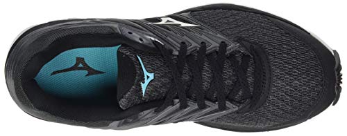 Mizuno Wave Paradox 5, Zapatillas Mujer, Magnet/Cgray/Scuba Blue, 37 EU