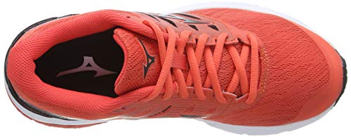 Mizuno Wave Prodigy 2, Zapatillas de Running Mujer, Naranja (Hot Coral/Black 10), 36.5 EU