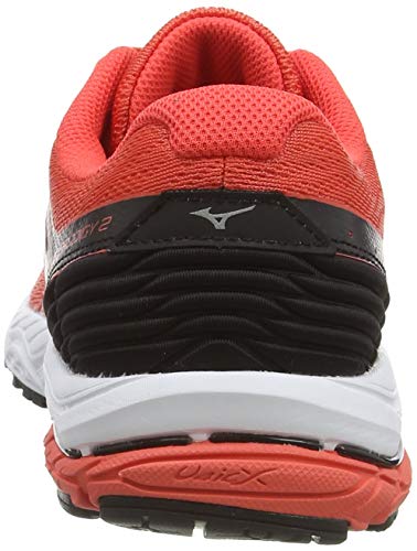 Mizuno Wave Prodigy 2, Zapatillas de Running Mujer, Naranja (Hot Coral/Black 10), 36.5 EU