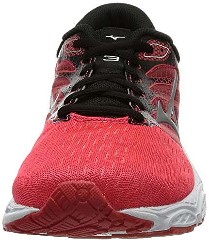 Mizuno Wave Prodigy 3, Zapatillas de Running Mujer, Cayenne/Silver/Black, 40 EU