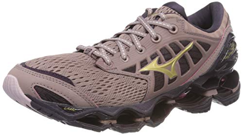 Mizuno Wave Prophecy 9, Zapatillas Unisex Adulto, Wood Rose/Gold/Plumperfec, 36.5 EU