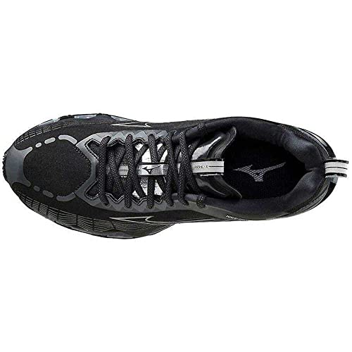 Mizuno Wave Prophecy X, Zapatillas de Running Hombre, Black/QuietShade, 44.5 EU