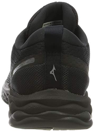 Mizuno Wave Revolt, Zapatillas Unisex Adulto, Black, 39 EU