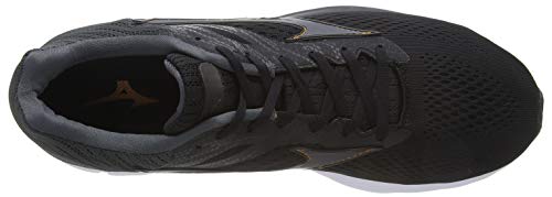 Mizuno Wave Rider 23, Zapatillas de Running Hombre, Negro (Black/Shadow/10135 C 51), 45 EU