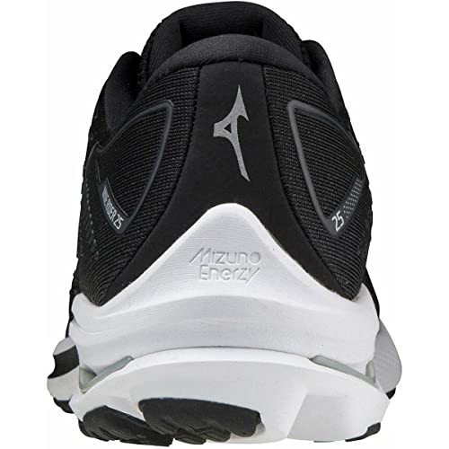 Mizuno Wave Rider 25 2E, Zapatillas Hombre, Dark Shadow Quiet Shade Black, 42 EU