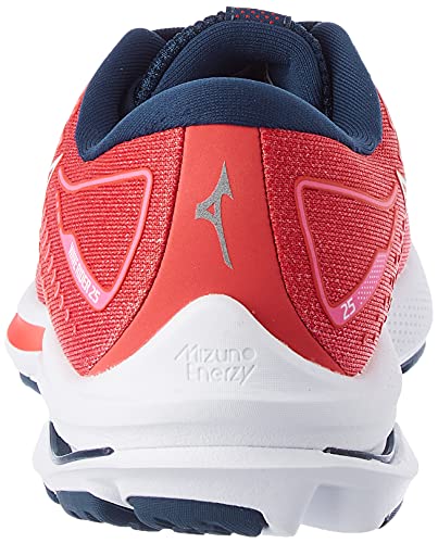 Mizuno Wave Rider 25, Zapatillas de Running Mujer, Phloxpink Wht Gsea, 37 EU