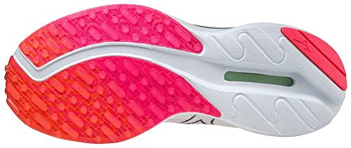 Mizuno Wave Rider Neo 2, Zapatillas para Correr Mujer, Indigo White/Peacoat/Diva Pink, 39 EU