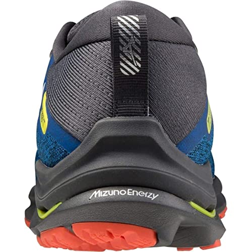 Mizuno Wave Rider TT 2, Zapatillas de Trail Running Hombre, Directoire Blue/Dawn Blue/MandarinRed, 41 EU