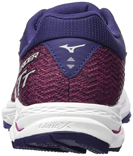 Mizuno Wave Rider TT Neutralschuh Damen-Berry, Dunkelblau, Zapatillas de Running Calzado Neutro Mujer, Borgoã A, 38 EU