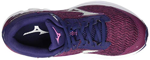 Mizuno Wave Rider TT Neutralschuh Damen-Berry, Dunkelblau, Zapatillas de Running Calzado Neutro Mujer, Borgoã A, 38 EU