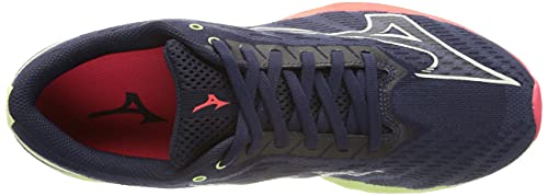 Mizuno Wave Shadow 5, Zapatillas de Running Hombre, BlueDepth/IllusionBlue/PGreen, 44 EU