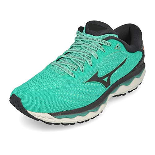 Mizuno Wave Sky 3 (W), Zapatillas Deportivas Mujer, Cockatoo/PScope/Cantlpe, 44 EU