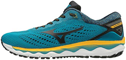 Mizuno Wave Sky 3, Zapatillas Deportivas Unisex Adulto, Azul Turquesa, 46 EU