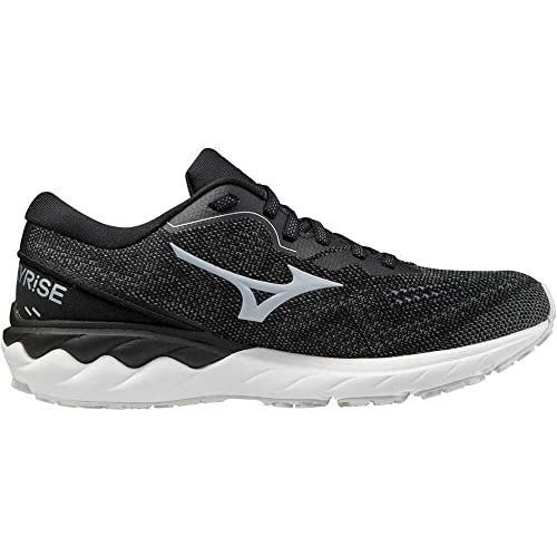 Mizuno Wave SKYRISE 2 (W), Zapatillas de Running Mujer, Black/Cool Silver/White, 39 EU