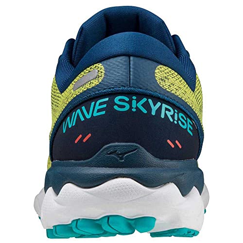 Mizuno Wave SKYRISE 2, Zapatillas de Running Hombre, Evening Primrose/Gibraltar Sea/Ceramic, 41 EU