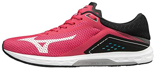 Mizuno Wave Sonic, Zapatillas Mujer, Multicolor (Teabeery/White/Black 001), 39 EU