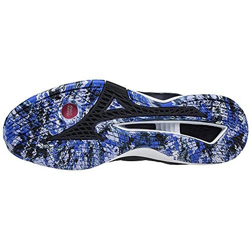 Mizuno Wave Stealth Neo, Zapatilla de Balonmano Hombre, Sky Captain Galaxy Silver Violet Blue, 41 EU