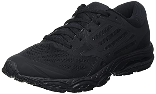 Mizuno Wave Stream 2, Zapatillas para Correr de Carretera Mujer, Black Phantom Black, 40 EU