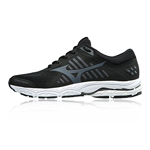 Mizuno Wave Stream, Zapatillas Hombre, Multicolor (Black/Ombreblue/White 001), 46.5 EU