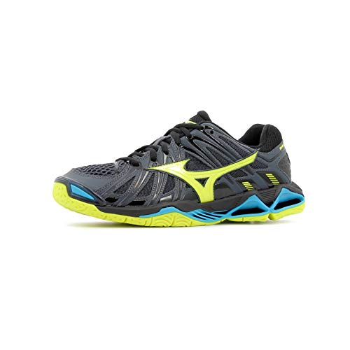 Mizuno Wave Tornado X2, Zapatillas Hombre, Multicolor (O Blue/Syellow/Hocean 001), 46.5 EU