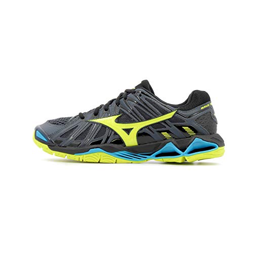 Mizuno Wave Tornado X2, Zapatillas Hombre, Multicolor (O Blue/Syellow/Hocean 001), 46.5 EU