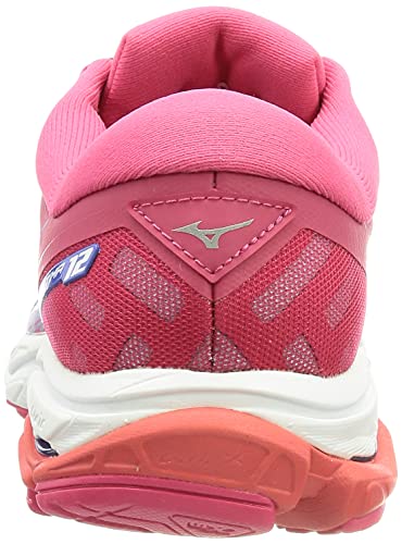 Mizuno Wave Ultima 12, Zapatillas de Running Mujer, VioletBlue/Silver/Rosered, 39 EU